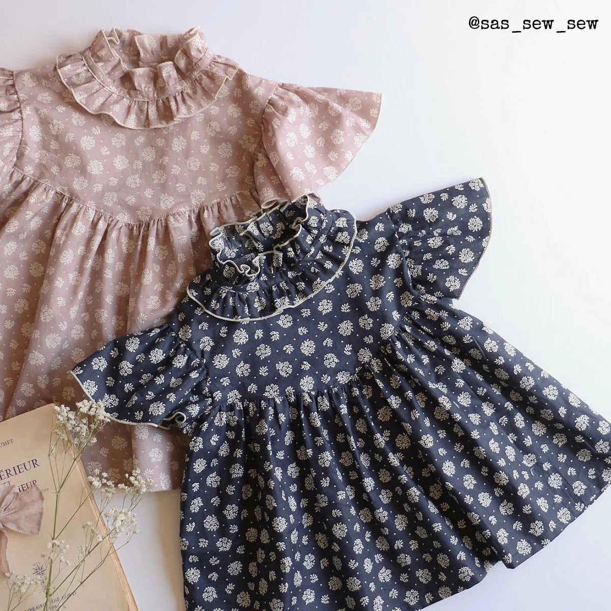 Duo femme enfant blouse et robe LOUISE PDF - Image 11