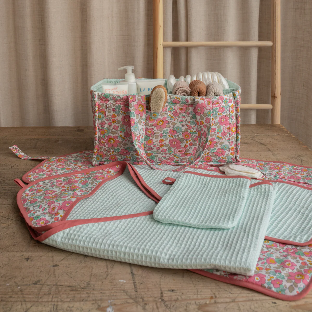 Patron accessoires bébé bain et change SOFIA pochette - Image 5