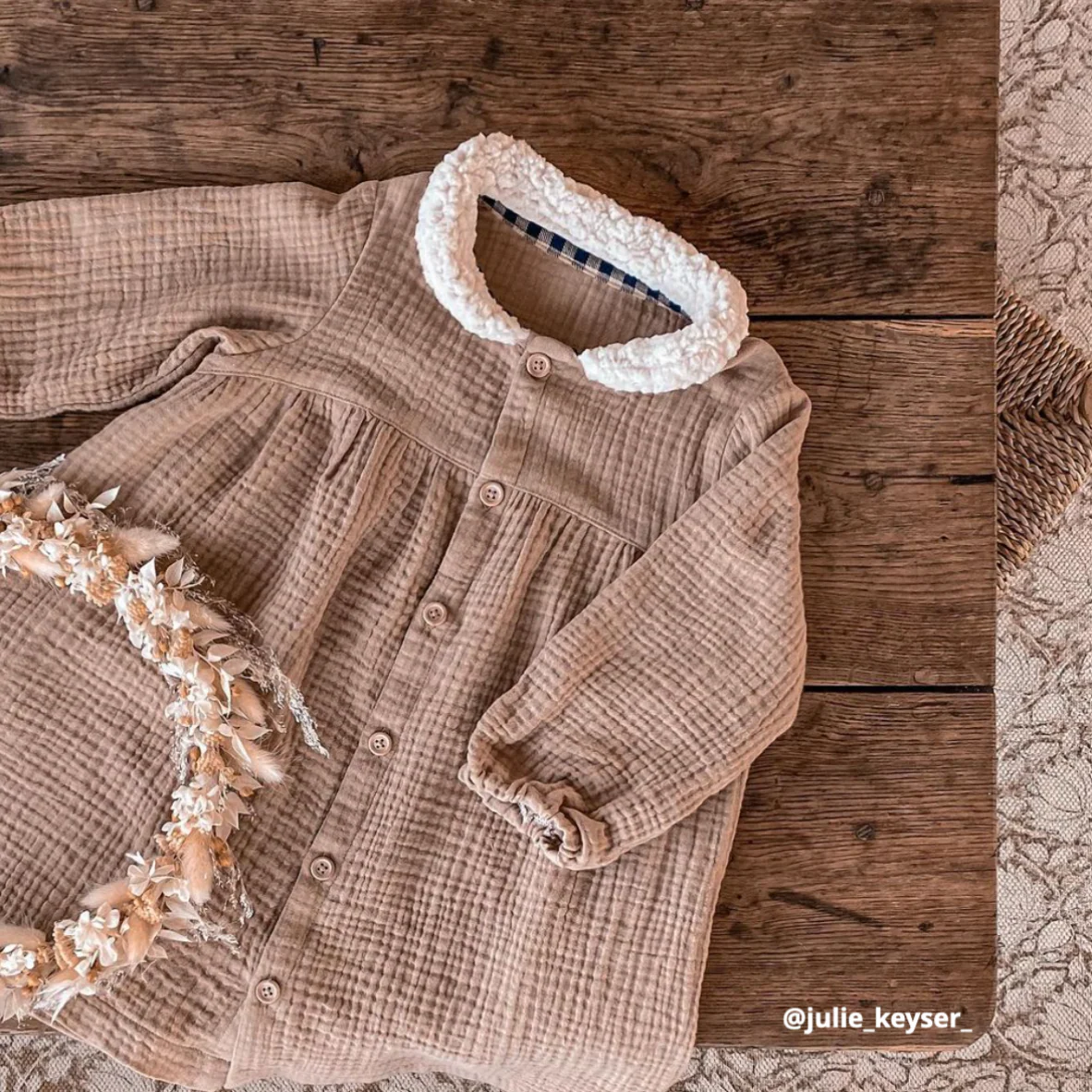 Patron blouse et robe bébé STOCKHOLM PDF - Image 6