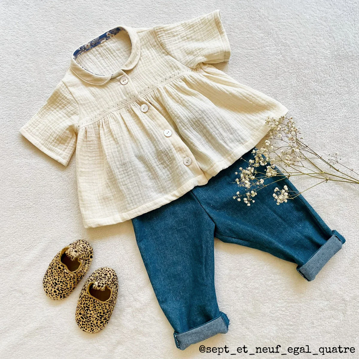 Patron blouse et robe bébé STOCKHOLM pochette - Image 17