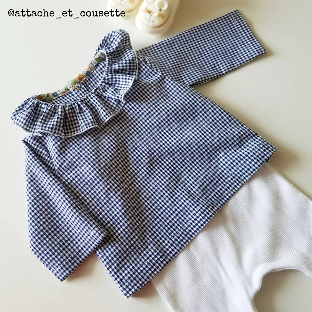 Patron blouse bébé ELECTRE PDF - Image 4