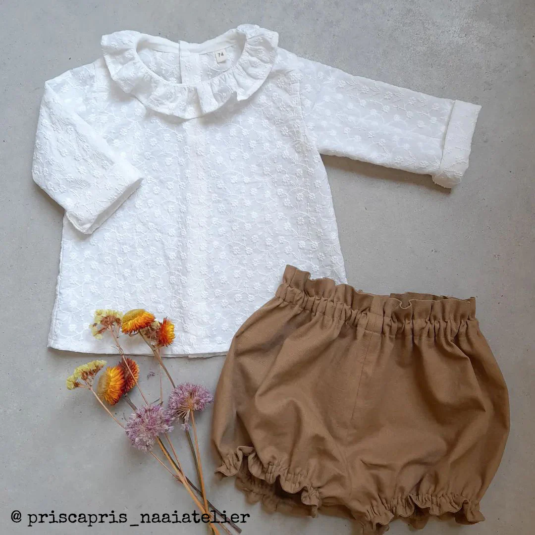 Patron blouse bébé ELECTRE pochette - Image 13