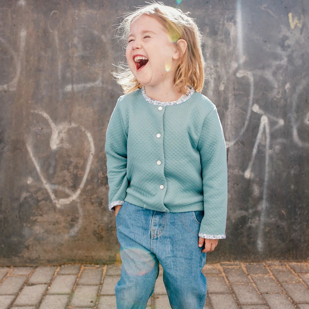 Patron gilet et veste enfant VIC pochette - Image 3